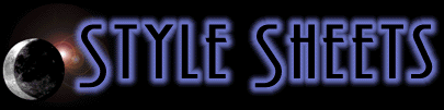 Style Sheets